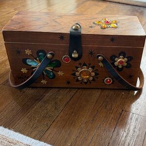 Enid Collins Mira Flores Box Bag